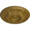 Ekena Millwork Granada Ceiling Medallion (Fits Canopies up to 7 1/8"), Hand-Painted Gold, 19"OD x 1 1/2"P CM19GAGLS - alternate 3